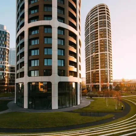 Apartmán Luxury In Skypark Residence, 26th Floor - Castle View, Parking Free Bratislava